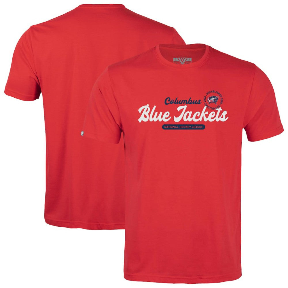 Columbus Blue Jackets Levelwear Youth Little Richmond Monument T-Shirt - Red | NHL near me