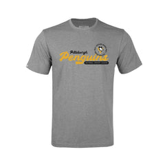 Pittsburgh Penguins Levelwear Youth Little Richmond Monument T-Shirt - Gray | NHL online