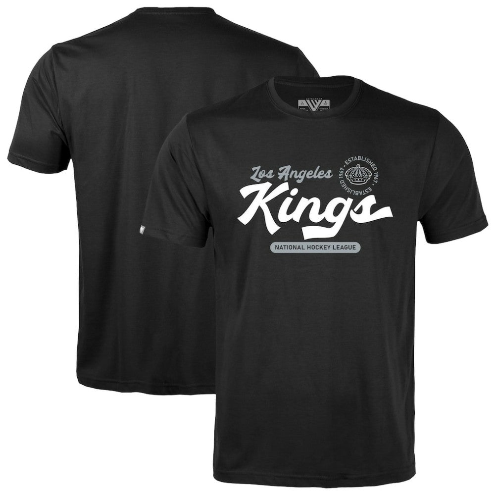 Los Angeles Kings Levelwear Youth Little Richmond Monument T-Shirt - Black | NHL Clearance