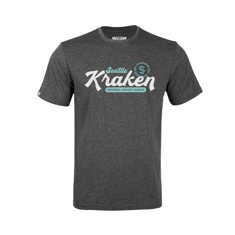 Seattle Kraken Levelwear Youth Little Richmond Monument T-Shirt - Gray | NHL sale