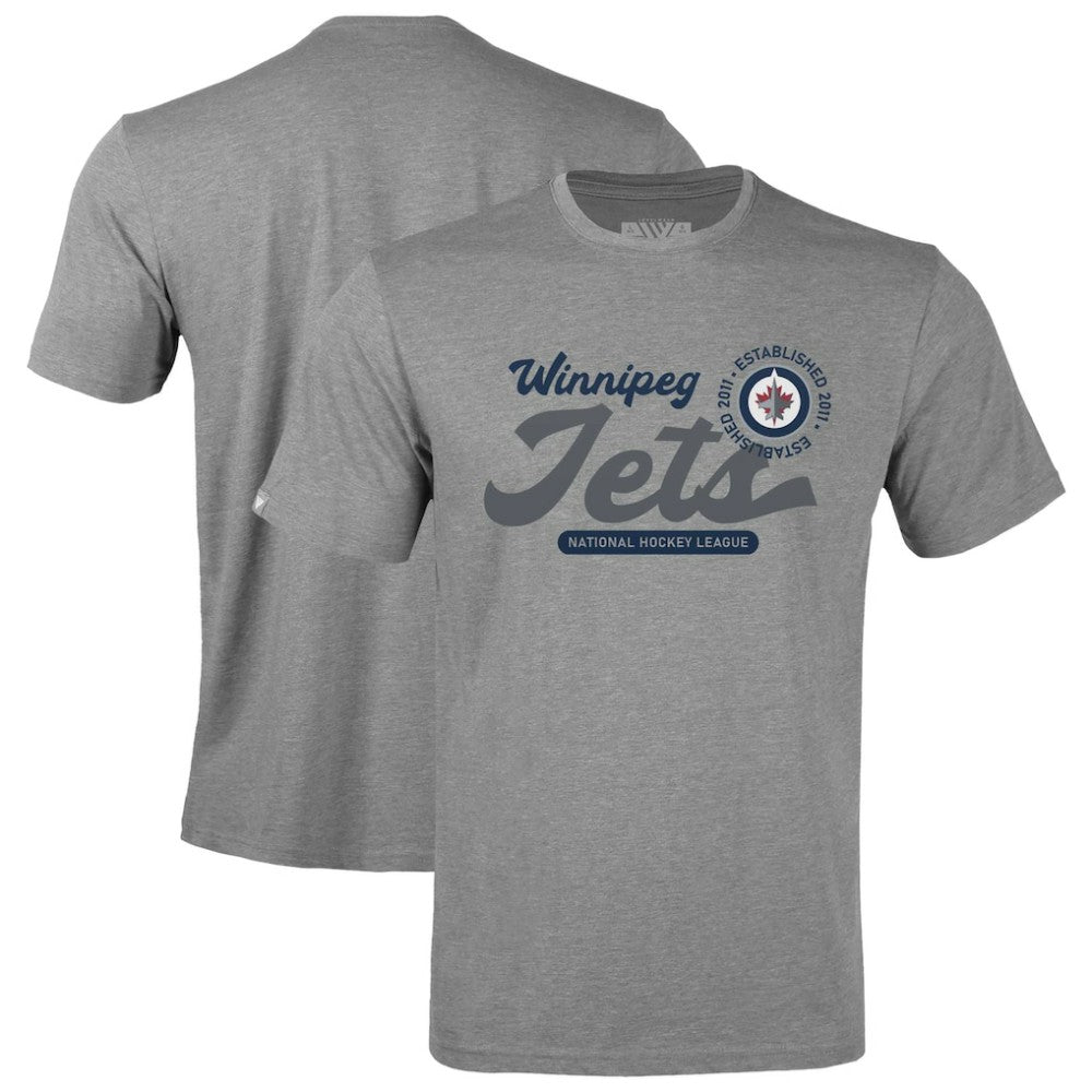 Winnipeg Jets Levelwear Youth Little Richmond Monument T-Shirt - Gray | NHL on sale