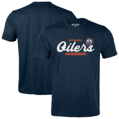 Edmonton Oilers Levelwear Youth Little Richmond Monument T-Shirt - Navy | NHL Clearance