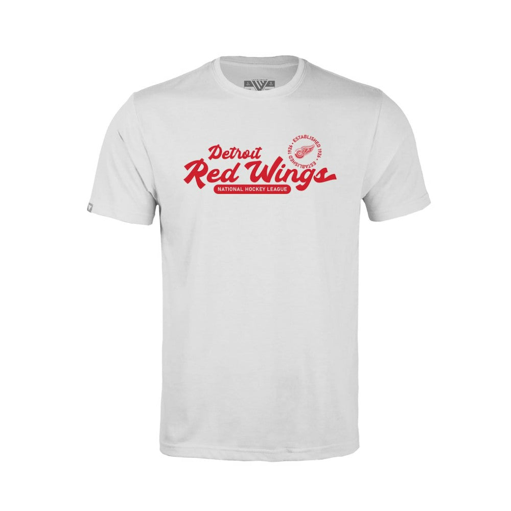 Detroit Red Wings Levelwear Youth Little Richmond Monument T-Shirt - White | NHL near me