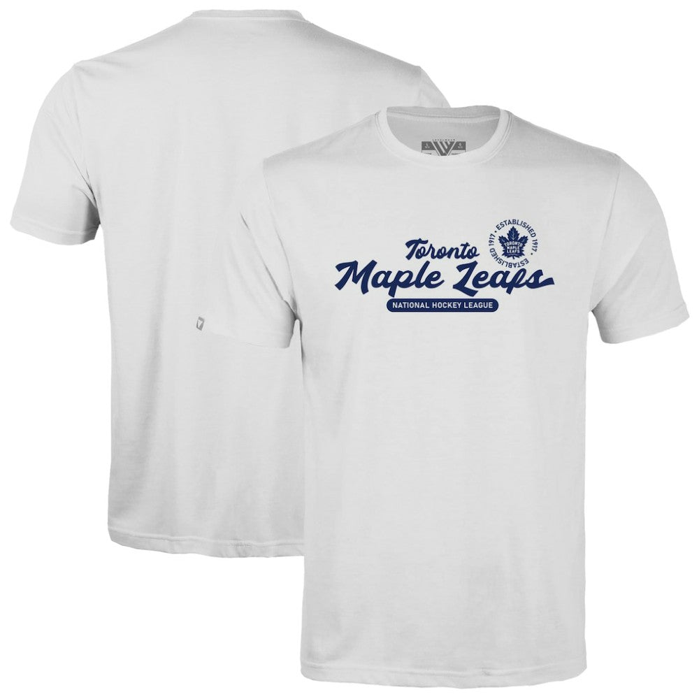 Toronto Maple Leafs Levelwear Youth Little Richmond Monument T-Shirt - White | NHL near me