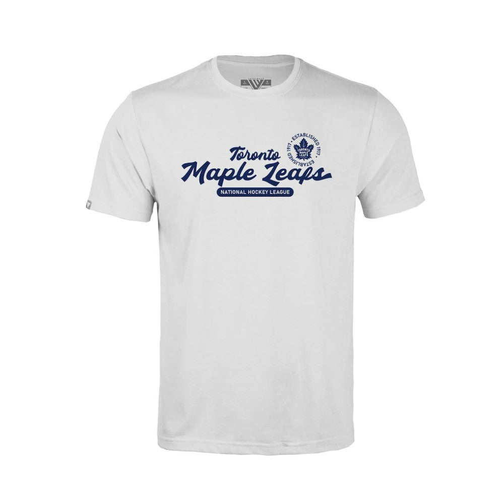 Toronto Maple Leafs Levelwear Youth Little Richmond Monument T-Shirt - White | NHL near me