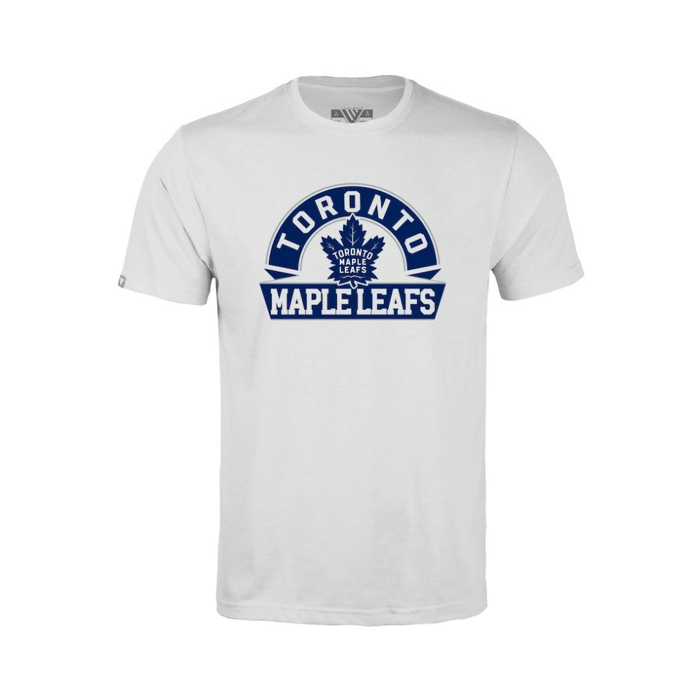 Toronto Maple Leafs Levelwear Youth Little Richmond Banner Arch T-Shirt - White | NHL on sale