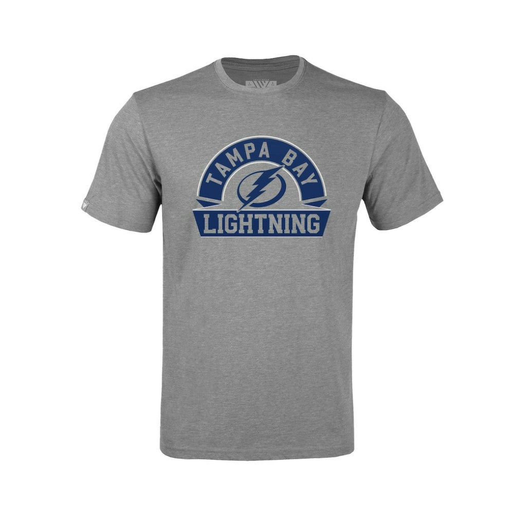 Tampa Bay Lightning Levelwear Youth Little Richmond Banner Arch T-Shirt - Gray | NHL sale