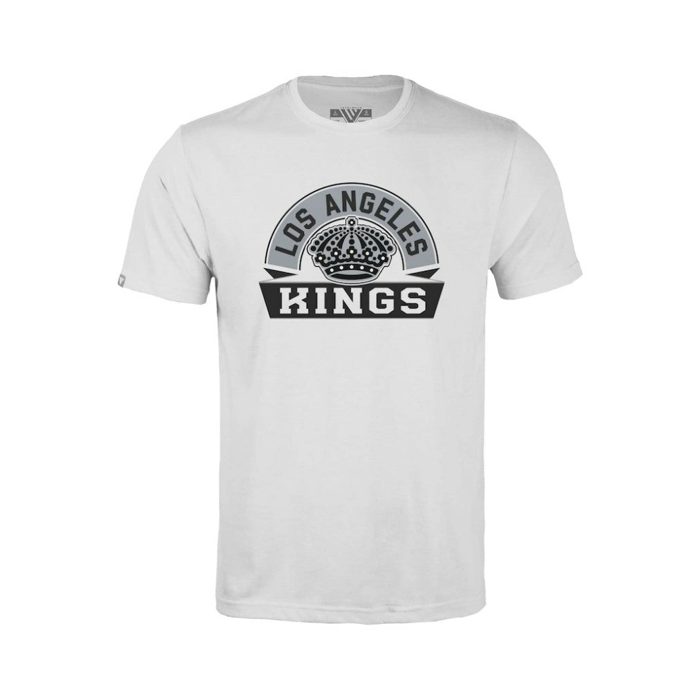Los Angeles Kings Levelwear Youth Little Richmond Banner Arch T-Shirt - White | NHL sale