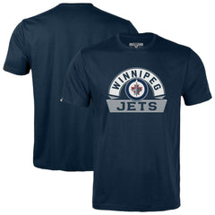 Winnipeg Jets Levelwear Youth Little Richmond Banner Arch T-Shirt - Navy | NHL online
