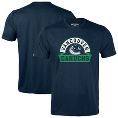 Vancouver Canucks Levelwear Youth Little Richmond Banner Arch T-Shirt - Navy | NHL on sale