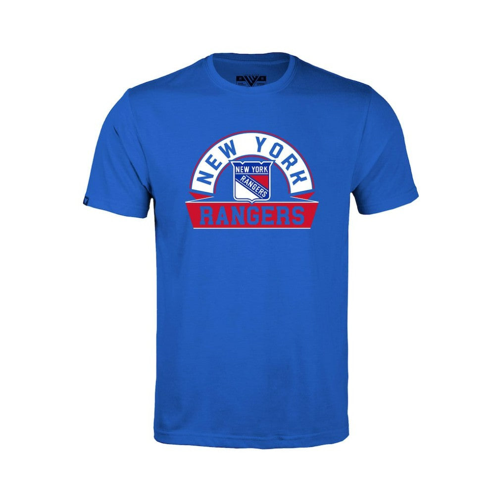 New York Rangers Levelwear Youth Little Richmond Banner Arch T-Shirt - Royal | NHL discount