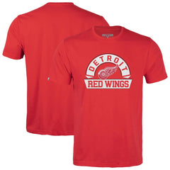 Detroit Red Wings Levelwear Youth Little Richmond Banner Arch T-Shirt - Red | NHL Clearance
