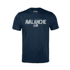 Colorado Avalanche Levelwear Youth Little Richmond Carve T-Shirt - Navy | NHL Clearance