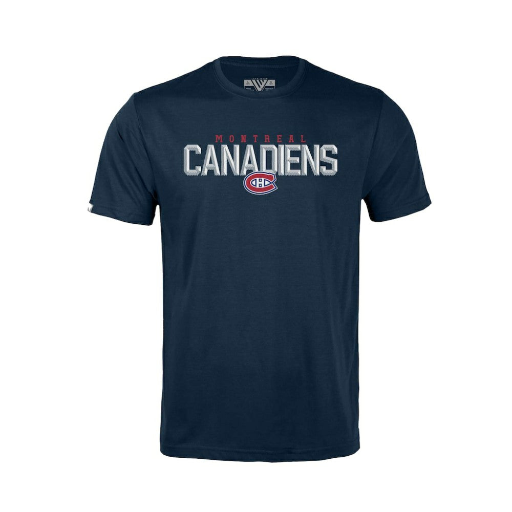 Montreal Canadiens Levelwear Youth Little Richmond Carve T-Shirt - Navy | NHL near me