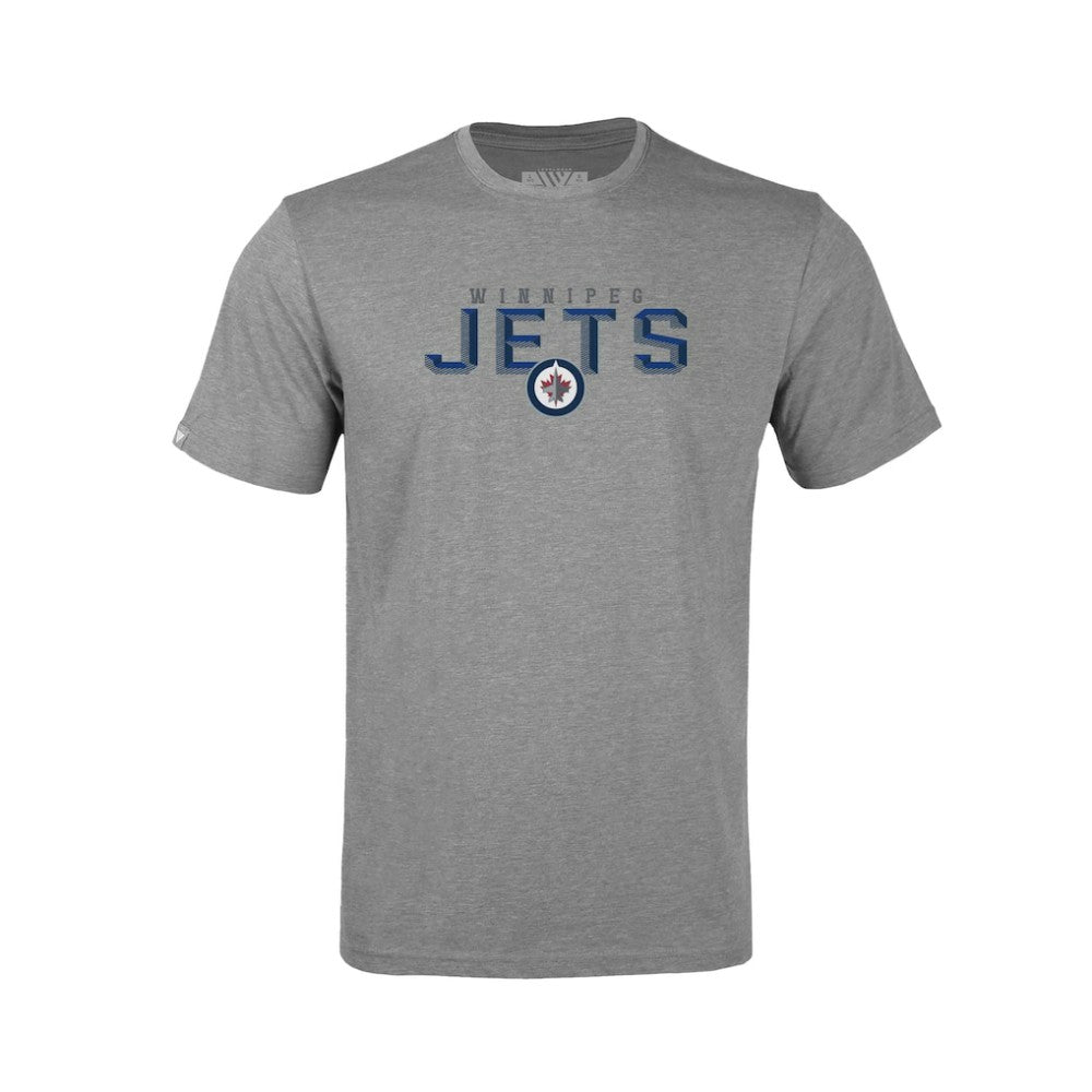 Winnipeg Jets Levelwear Youth Little Richmond Carve T-Shirt - Gray | NHL online