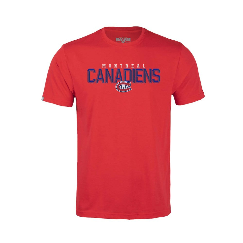 Montreal Canadiens Levelwear Youth Little Richmond Carve T-Shirt - Red | NHL Clearance