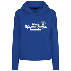Toronto Maple Leafs Levelwear Women's Sweet Monument Tri-Blend Cropped Pullover Hoodie - Royal | NHL discount