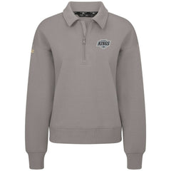 Los Angeles Kings Levelwear Women's Canmore Quarter-Zip Pullover - Gray | NHL discount