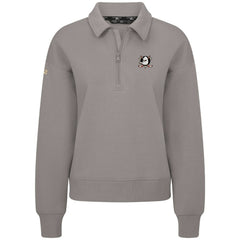 Anaheim Ducks Levelwear Women's Canmore Quarter-Zip Pullover - Gray | NHL sale