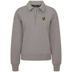 Vegas Golden Knights Levelwear Women's Canmore Quarter-Zip Pullover - Gray | NHL online