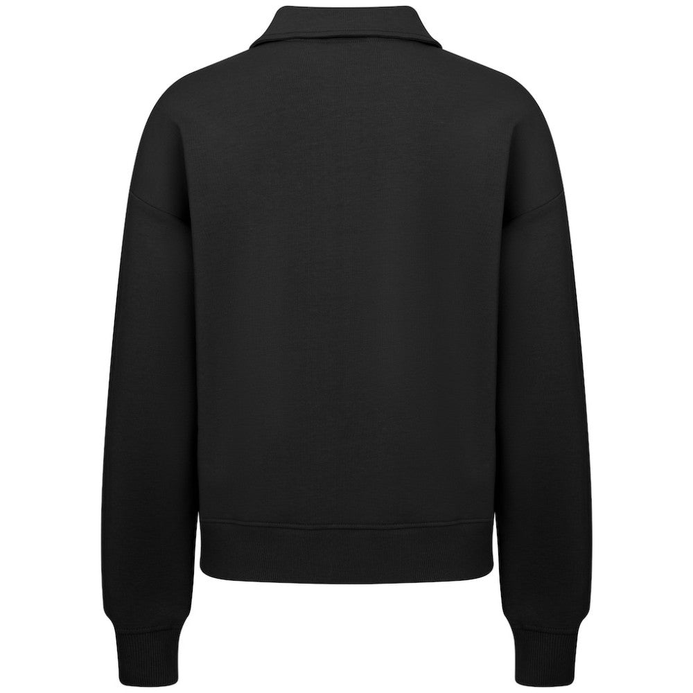 Toronto Maple Leafs Levelwear Women's Canmore Quarter-Zip Pullover - Black | NHL Clearance