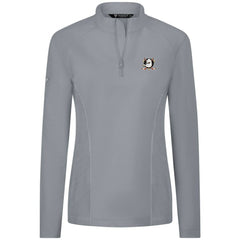 Anaheim Ducks Levelwear Women's Upright Quarter-Zip Pullover - Gray | NHL Clearance