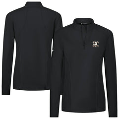 Anaheim Ducks Levelwear Women's Upright Quarter-Zip Pullover - Black | NHL Clearance