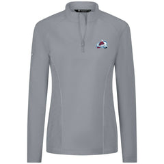 Colorado Avalanche Levelwear Women's Upright Quarter-Zip Pullover - Gray | NHL discount