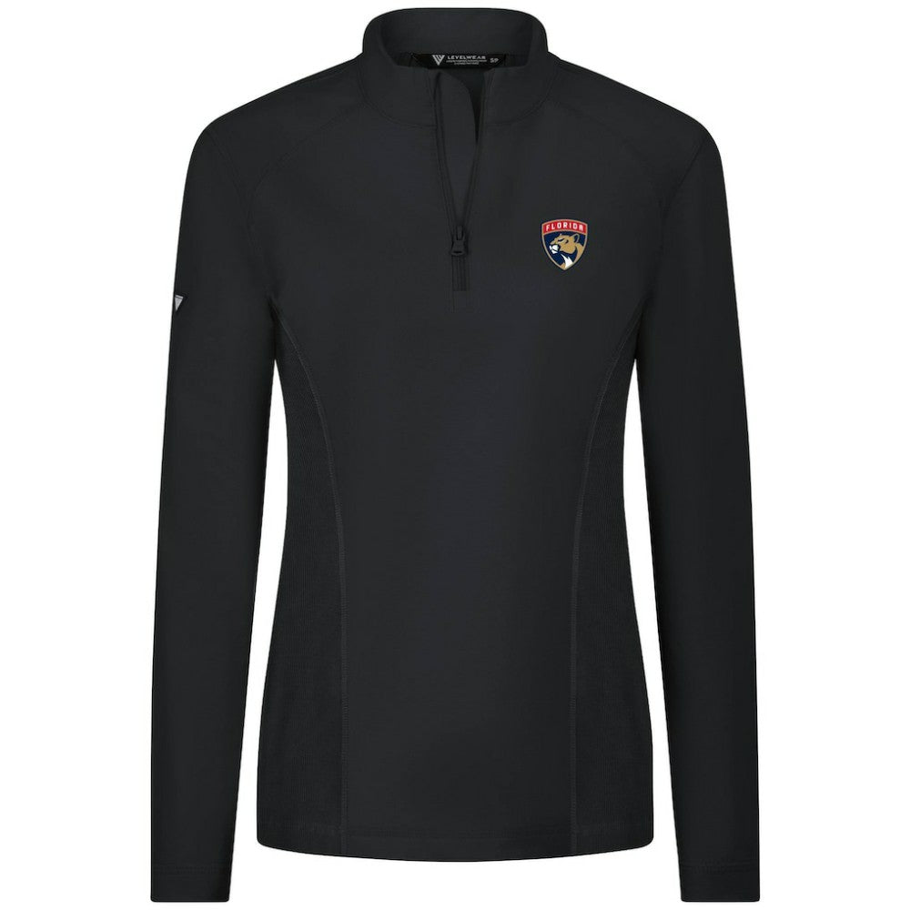 Florida Panthers Levelwear Women's Upright Quarter-Zip Pullover - Black | NHL sale