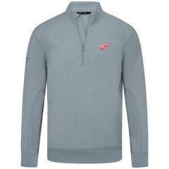 Detroit Red Wings Levelwear Upright Tri-Blend Quarter-Zip Pullover - Gray | NHL online