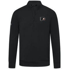 Philadelphia Flyers Levelwear Upright Tri-Blend Quarter-Zip Pullover - Black | NHL near me