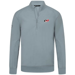 Carolina Hurricanes Levelwear Upright Tri-Blend Quarter-Zip Pullover - Gray | NHL discount