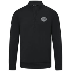 Los Angeles Kings Levelwear Upright Tri-Blend Quarter-Zip Pullover - Black | NHL sale