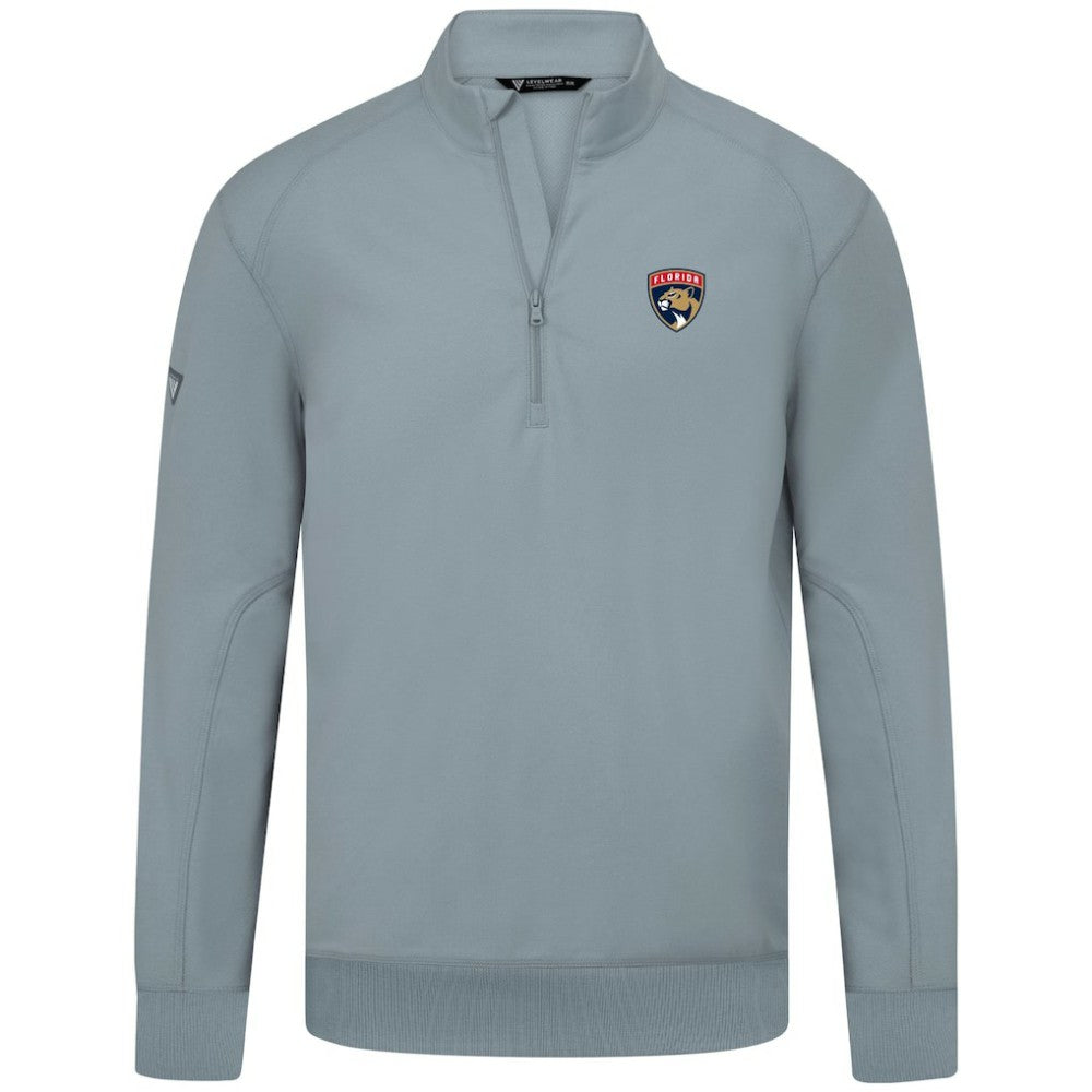 Florida Panthers Levelwear Upright Tri-Blend Quarter-Zip Pullover - Gray | NHL online