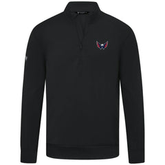 Washington Capitals Levelwear Upright Tri-Blend Quarter-Zip Pullover - Black | NHL sale