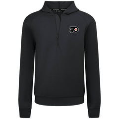 Philadelphia Flyers Levelwear Technic Quarter-Zip Pullover Hoodie - Black | NHL sale