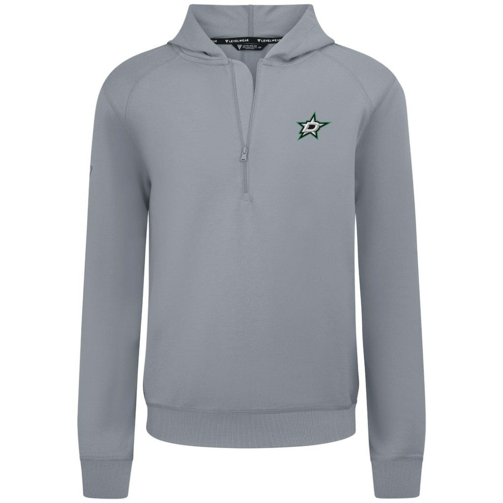 Dallas Stars Levelwear Technic Quarter-Zip Pullover Hoodie - Gray | NHL sale
