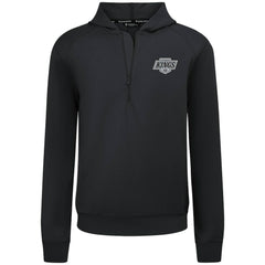 Los Angeles Kings Levelwear Technic Quarter-Zip Pullover Hoodie - Black | NHL Clearance