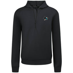 San Jose Sharks Levelwear Technic Quarter-Zip Pullover Hoodie - Black | NHL near me
