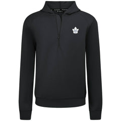 Toronto Maple Leafs Levelwear Technic Quarter-Zip Pullover Hoodie - Black | NHL discount