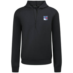 New York Rangers Levelwear Technic Quarter-Zip Pullover Hoodie - Black | NHL near me
