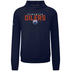 Edmonton Oilers Levelwear Mandate Carve Tri-Blend Pullover Hoodie - Navy | NHL discount