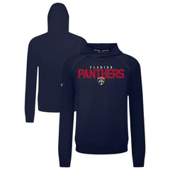 Florida Panthers Levelwear Mandate Carve Tri-Blend Pullover Hoodie - Navy | NHL Lifestyle