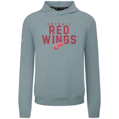 Detroit Red Wings Levelwear Mandate Carve Tri-Blend Pullover Hoodie - Gray | NHL near me