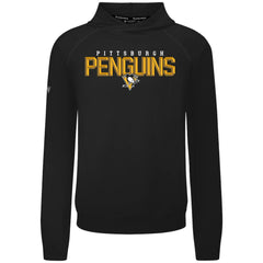 Pittsburgh Penguins Levelwear Mandate Carve Tri-Blend Pullover Hoodie - Black | NHL discount