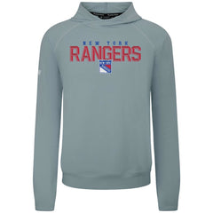 New York Rangers Levelwear Mandate Carve Tri-Blend Pullover Hoodie - Gray | NHL on sale