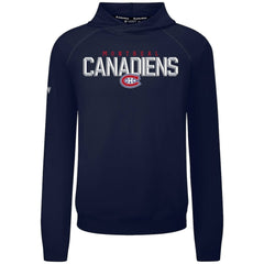 Montreal Canadiens Levelwear Mandate Carve Tri-Blend Pullover Hoodie - Navy | NHL sale