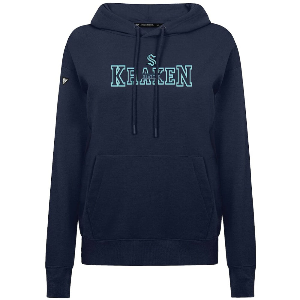 Seattle Kraken Levelwear Women's Adorn Journey Pullover Hoodie - Navy | NHL discount