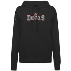 New Jersey Devils Levelwear Women's Adorn Journey Pullover Hoodie - Black | NHL near me