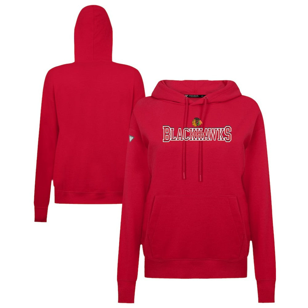 Chicago Blackhawks Levelwear Women's Adorn Journey Pullover Hoodie - Red | NHL on sale